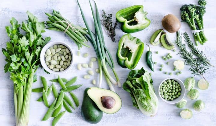 Green vegetables are prebiotics