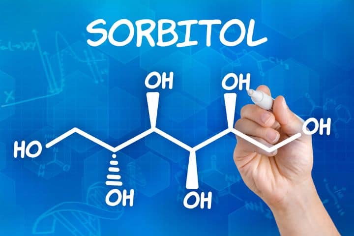 Sorbitol is a sweetening agent that binds the toothpaste ingredients together. 