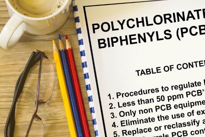 polychlorinated biphenyls (PCBs)